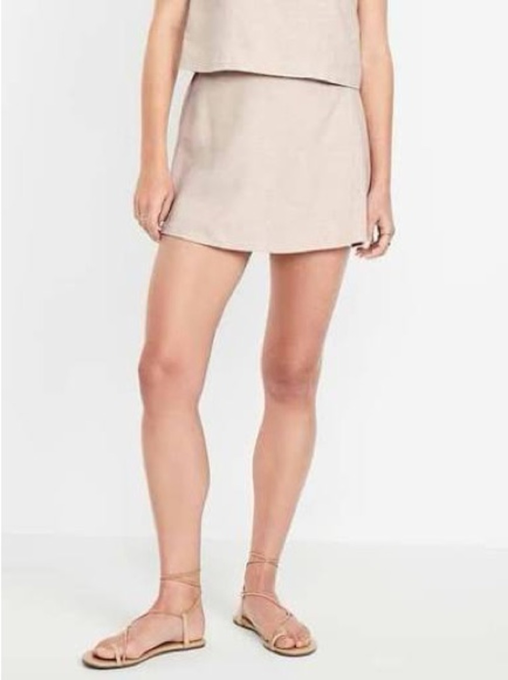 Old Navy Linen-Blend Skort